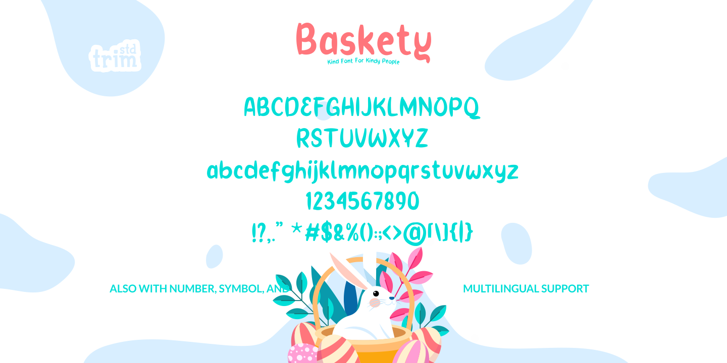 Beispiel einer Baskeyt-Schriftart #2